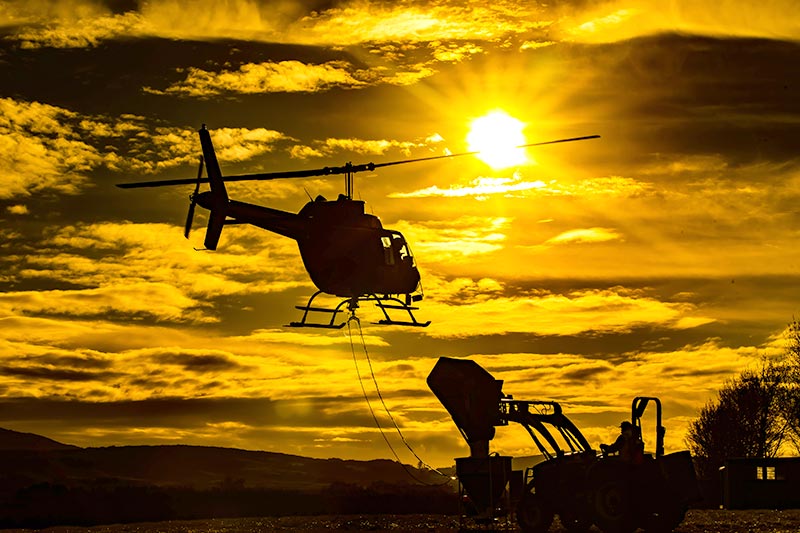 Dry Speading Helicopter Arizona